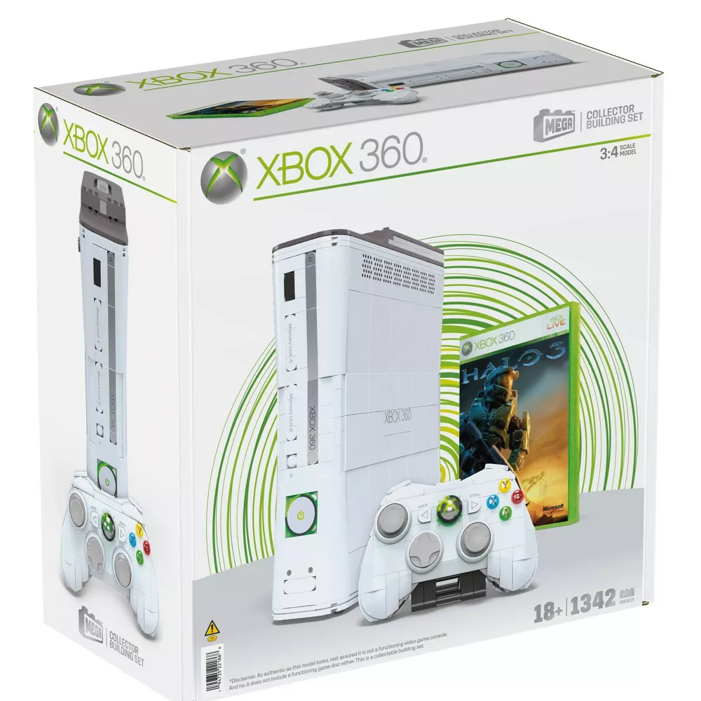 Todo sobre el set Xbox 360 armable de Microsoft con Halo 3