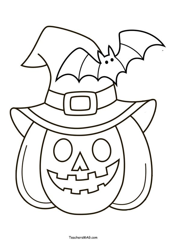  Así puedes dibujar una calabaza de Halloween fácil