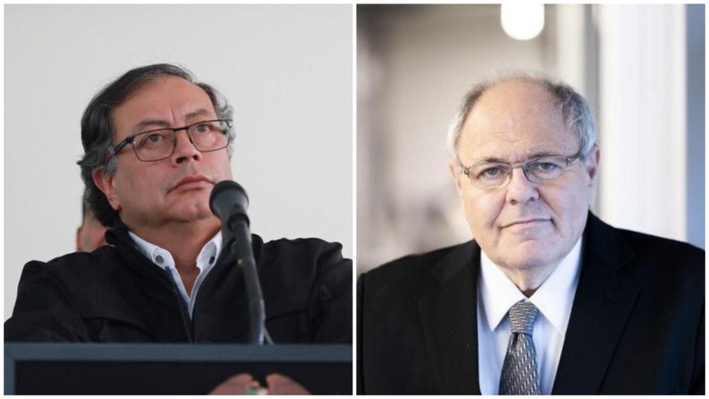 Presidente Gustavo Petro y Dany Dayan, respectivamente.