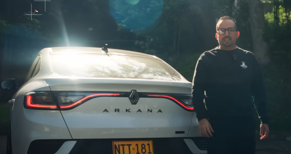 La Renault Arkana es el primer vehículo híbrido que la marca trae a Colombia.
