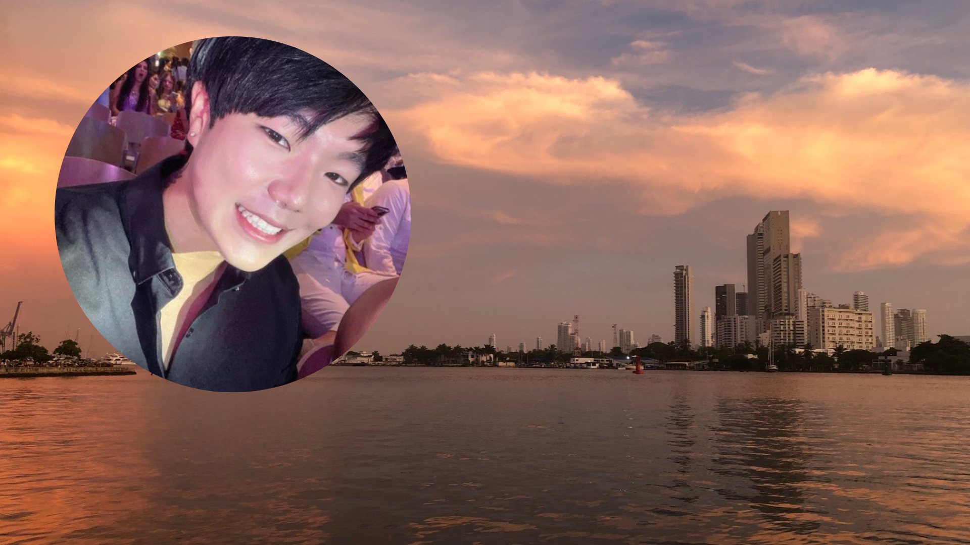 Influencer Zion Hwang en Cartagena