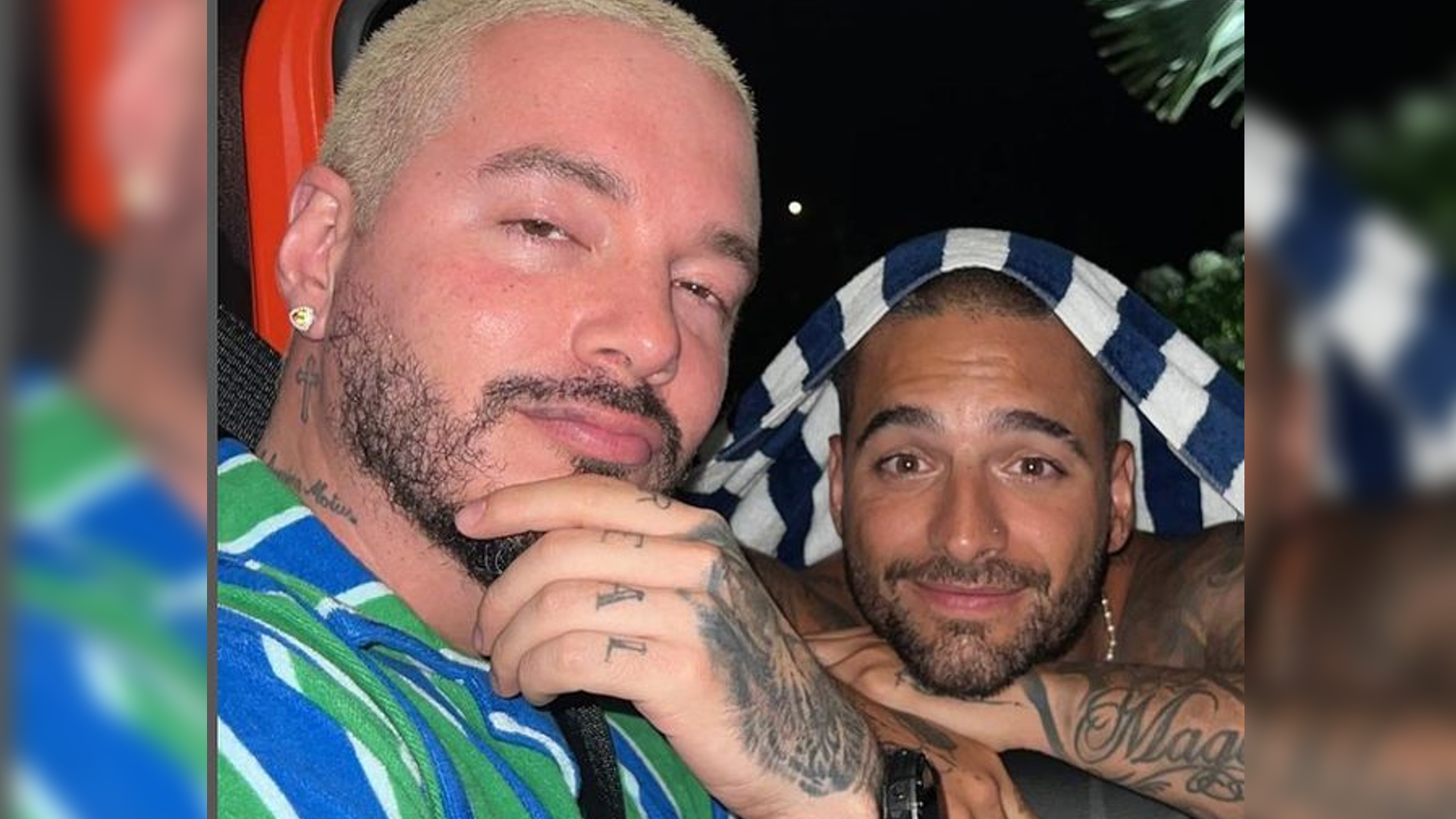 Los colombianos son amigos de vieja data. Foto: Instagram @maluma.