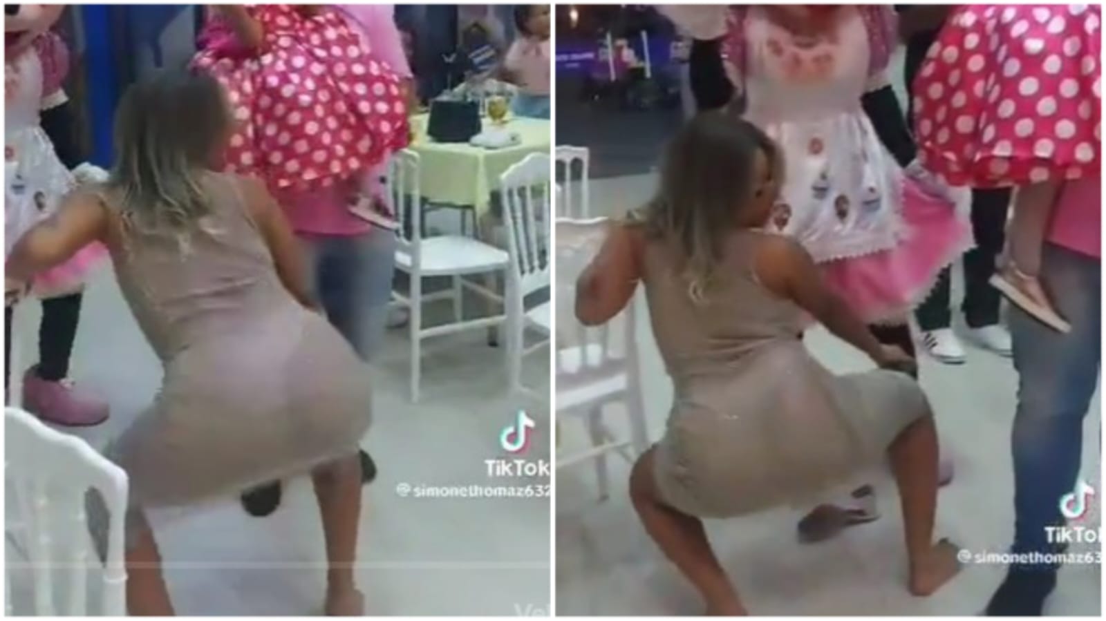 Mujer desató polémica por hacer sensual baile durante el cumpleaños de su  pequeña hija