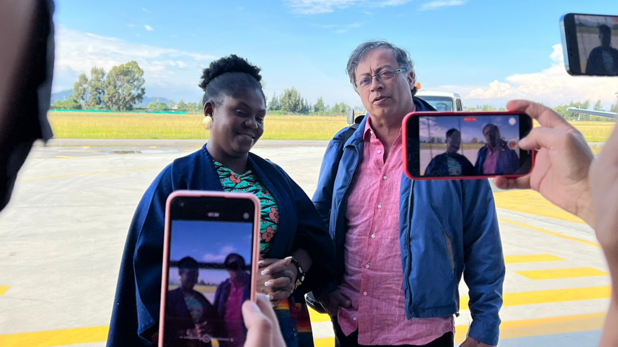 Gustavo Petro y Francia Márquez recorren los territorios.