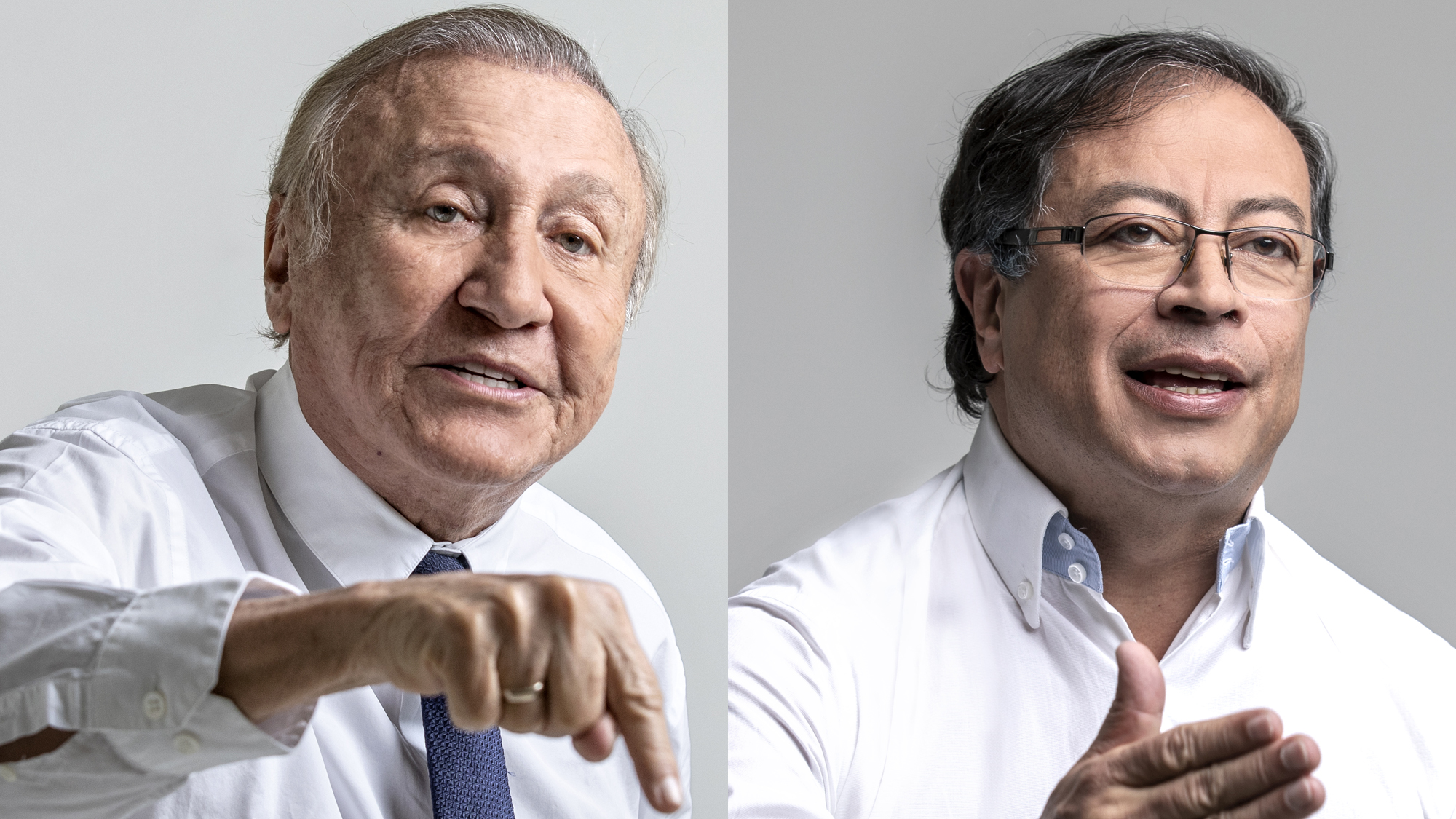 Rodolfo HernándezGustavo PetroFoto Juan Carlos Sierra