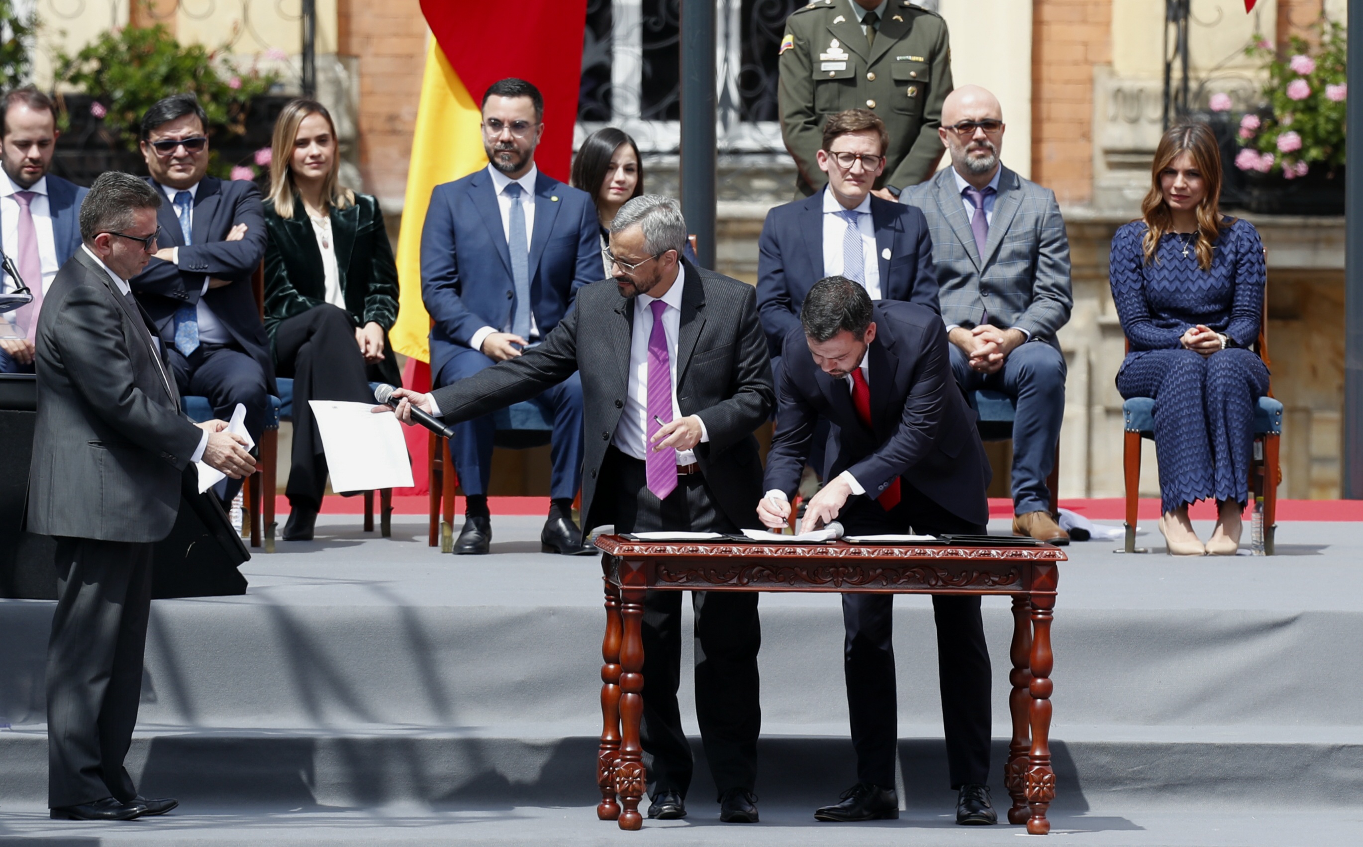 Posesión Alcalde Electo de Bogotá
Carlos Fernando Galán