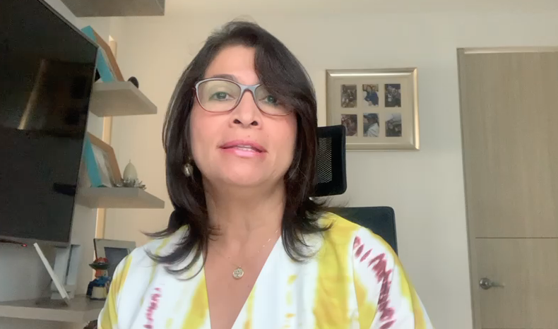 Rosmery Quintero, presidenta de Acopi, gremio de micro, pequeñas y medianas empresas.