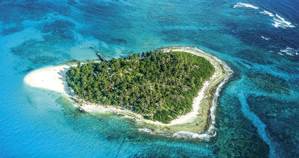 Cayos, islotes e islas comprenden el archipiélago de San Andrés, Providencia y Santa Catalina, el único departamento insular de Colombia.