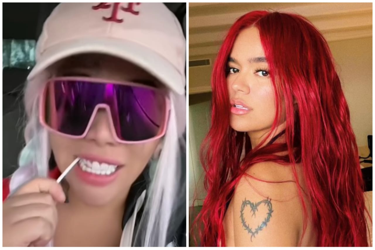 La influencer apareció con uno de los looks que ha tenido la cantante.