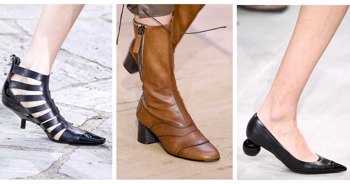 tacones kitten heels tendencia otoño invierno 2016