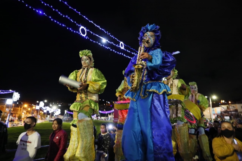 Durante la temporada decembrina, Bogotá Brilla llevará 2.000 eventos a varios barrios de la ciudad.