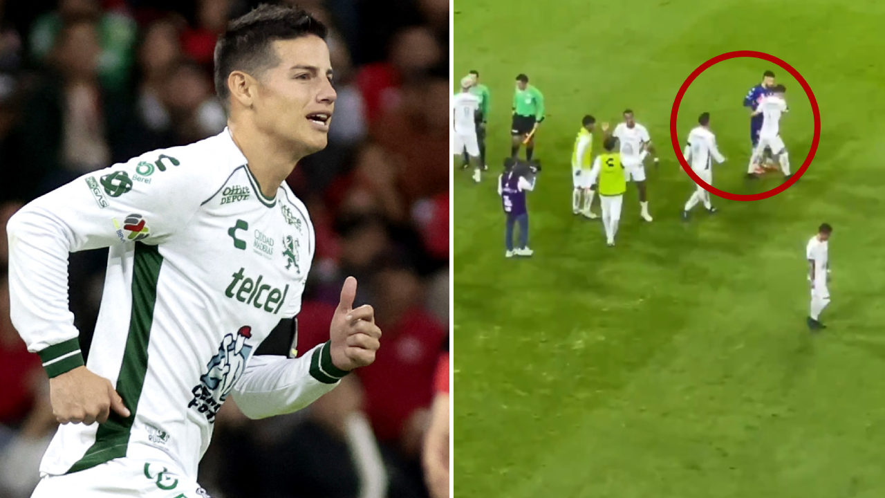 James Rodríguez debutó frente a Camilo Vargas en la Liga MX