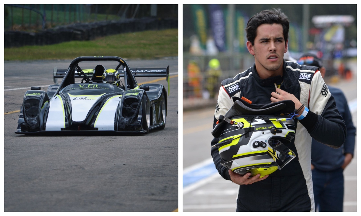 Juan Pablo Vega probó un LMP3 en Alemania