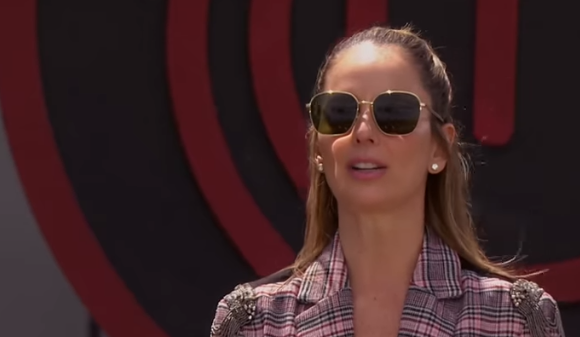 Claudia Bahamón en un reto de campo de 'MasterChef Celebrity'.