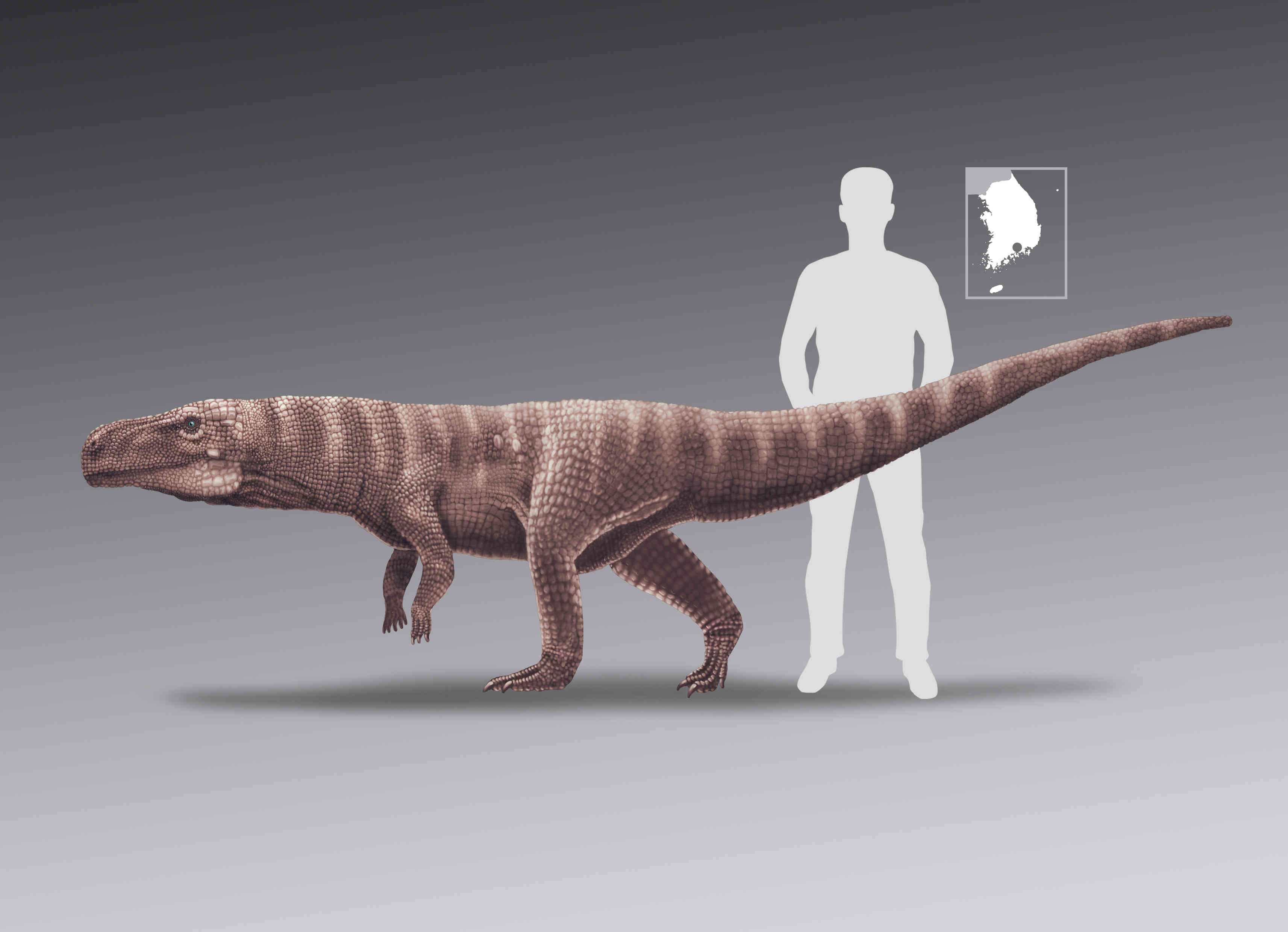 Ancestros de los cocodrilos caminaban en dos patas