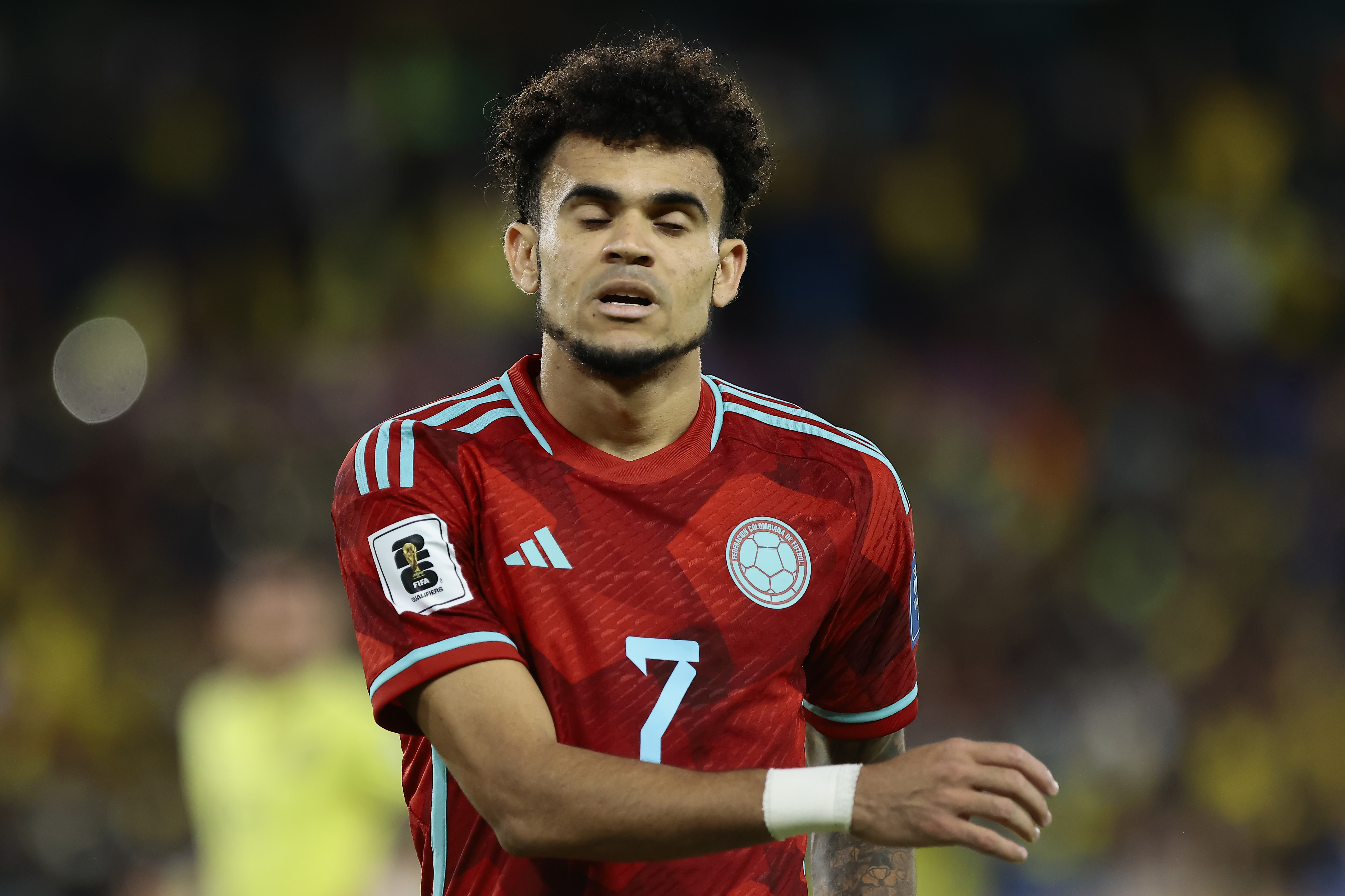 Luis Díaz, futbolista de la Selección Colombia.