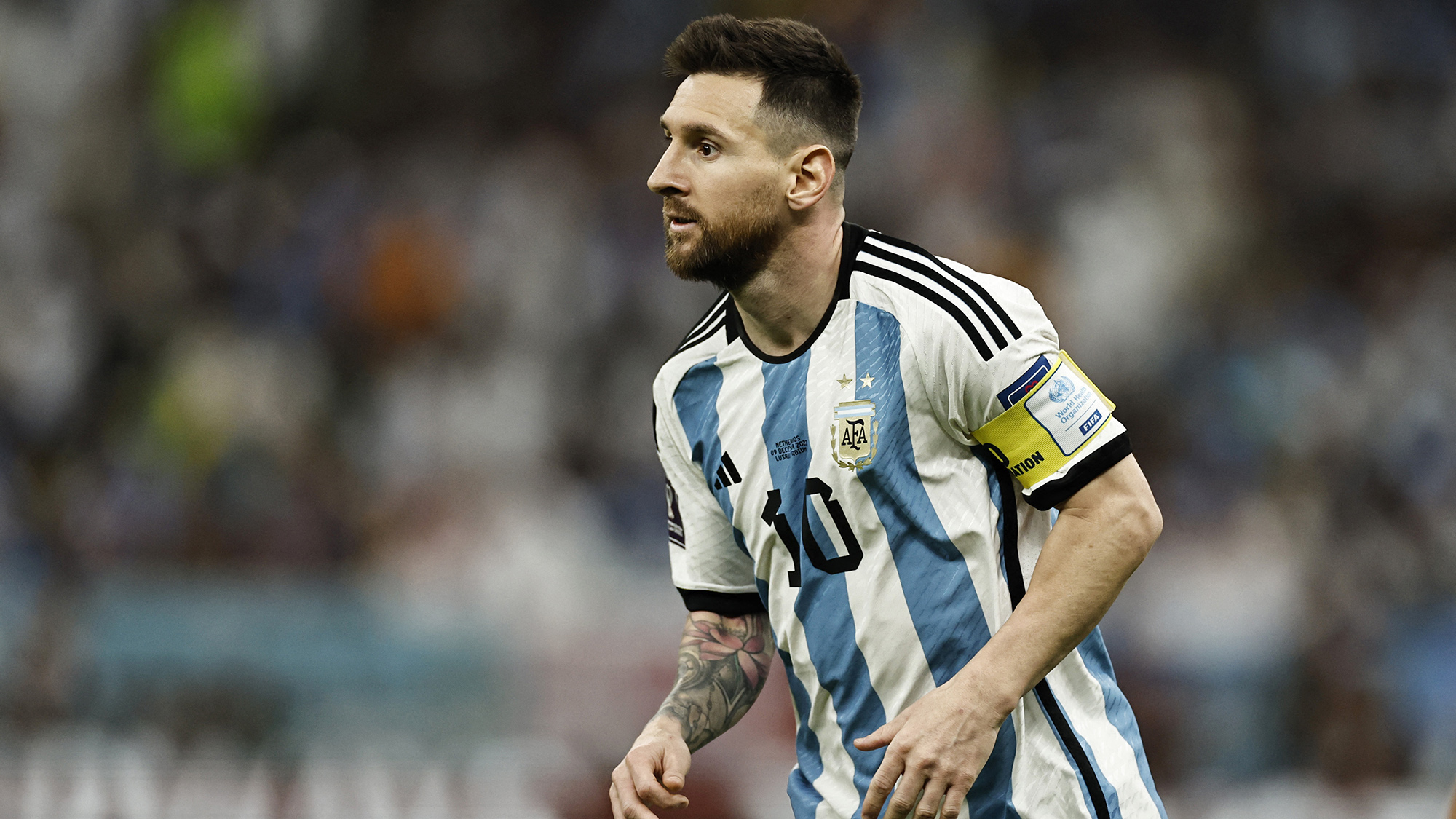 Mundial Qatar 2022: la camiseta de Messi rompió un record y está todo el mundo