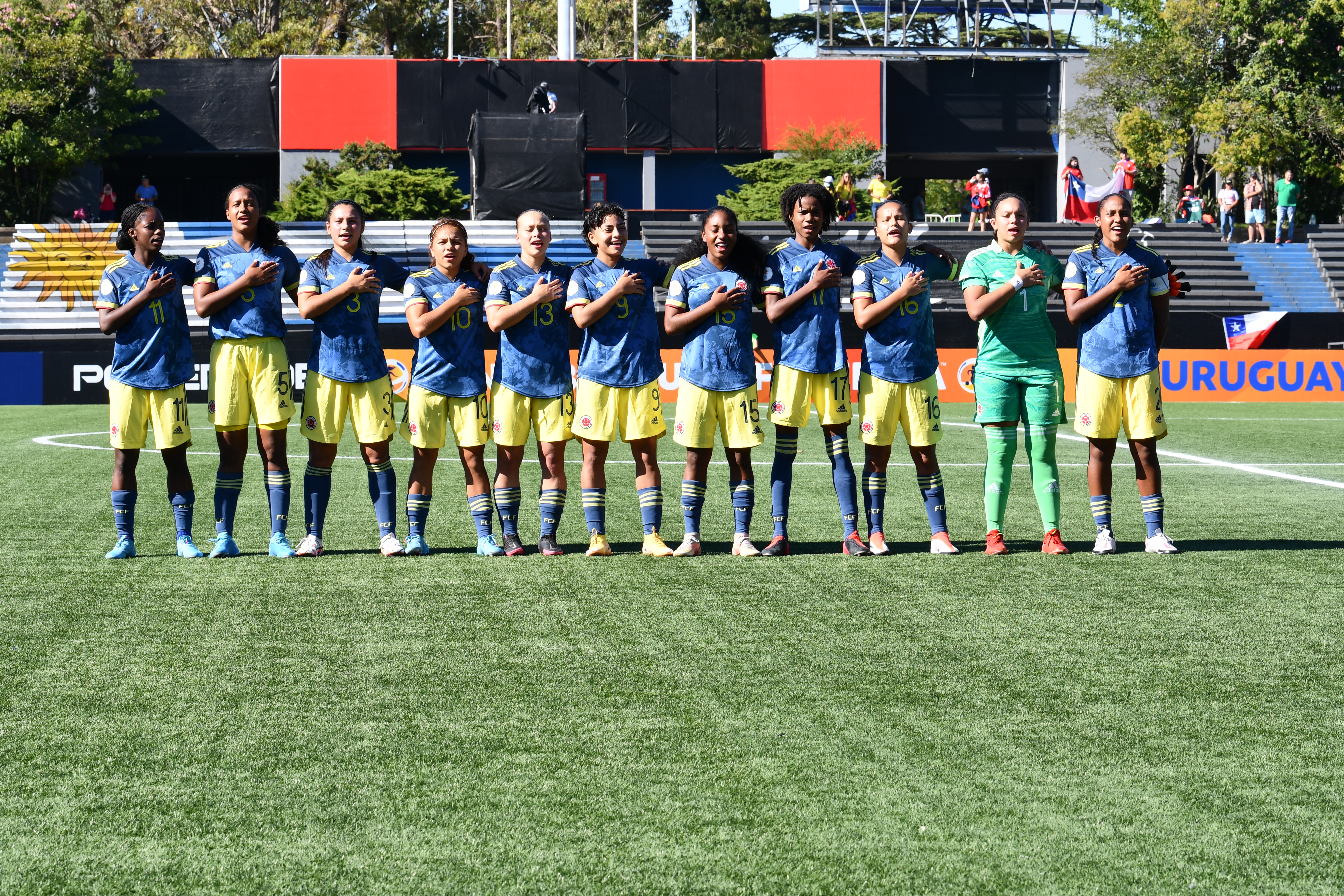 Selección Colombia femenina sub-17 se coronó subcampeona del Suramericano  de Uruguay