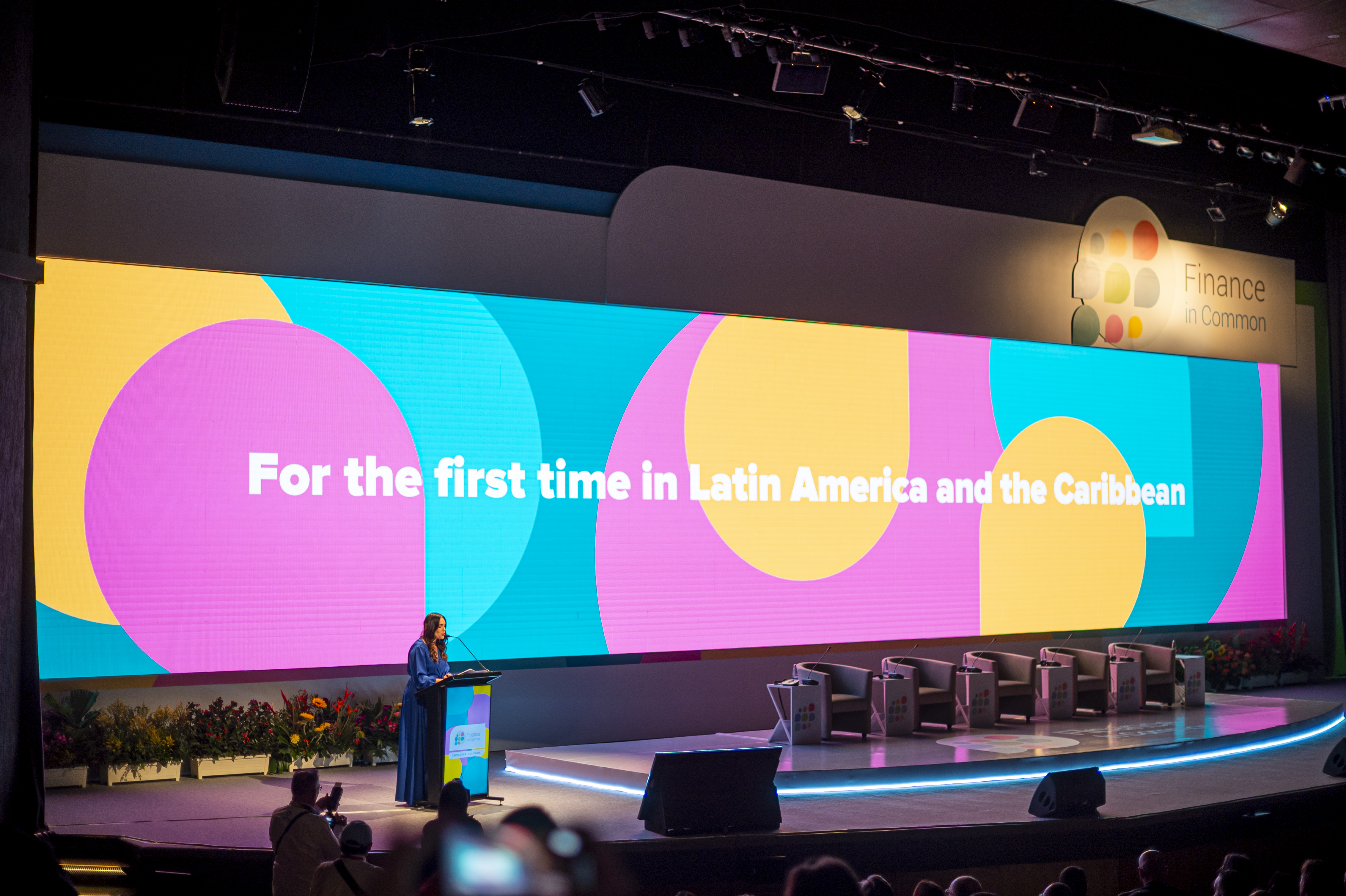 Arranca la cuarta cumbre FICS en Cartagenta. Cortesía Finance in Common