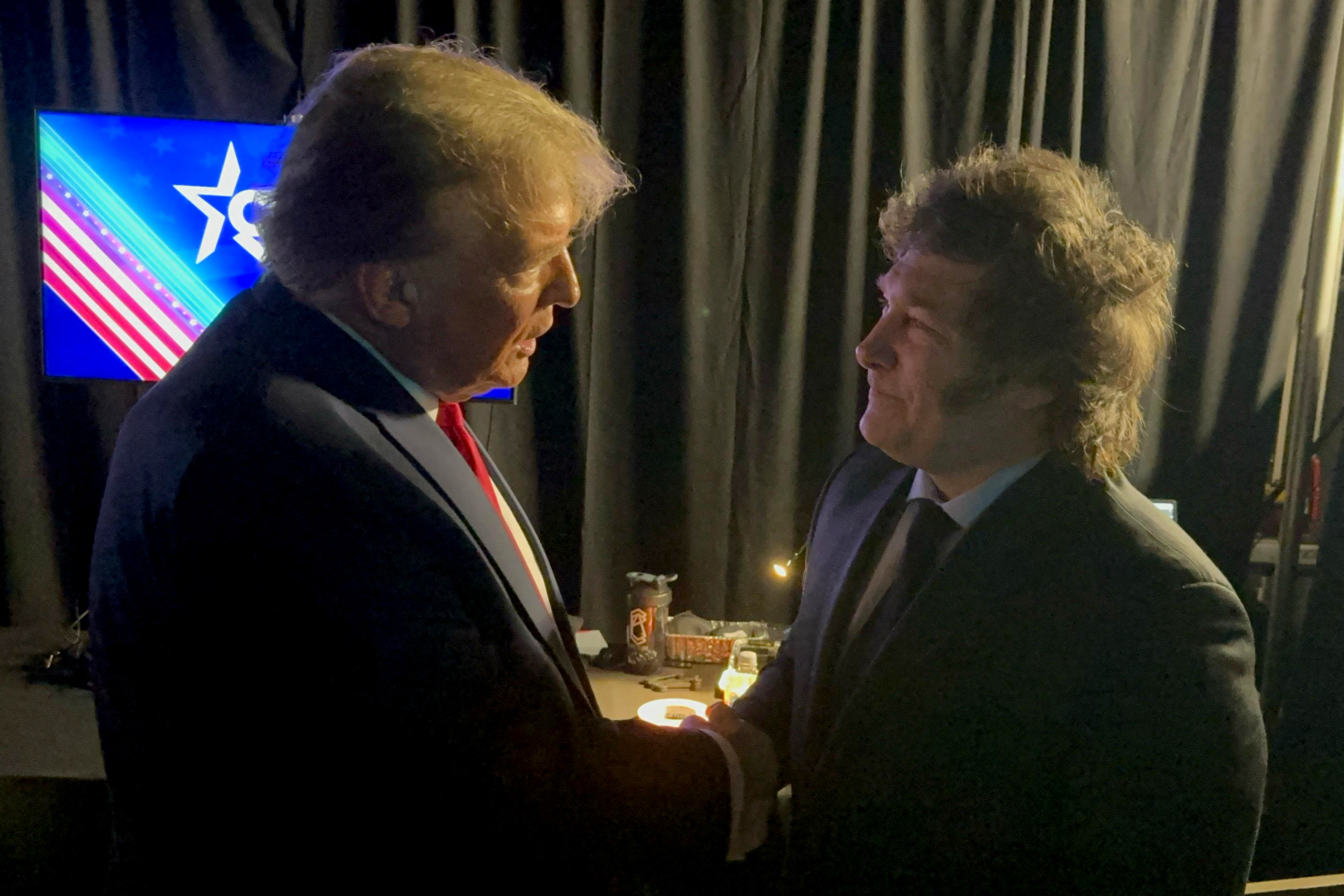 Donald Trump y Javier Milei.