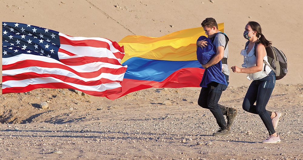  Casi 855,000 inmigrantes colombianos residían en los Estados Unidos en el año 2021. Foto: Semana.com   