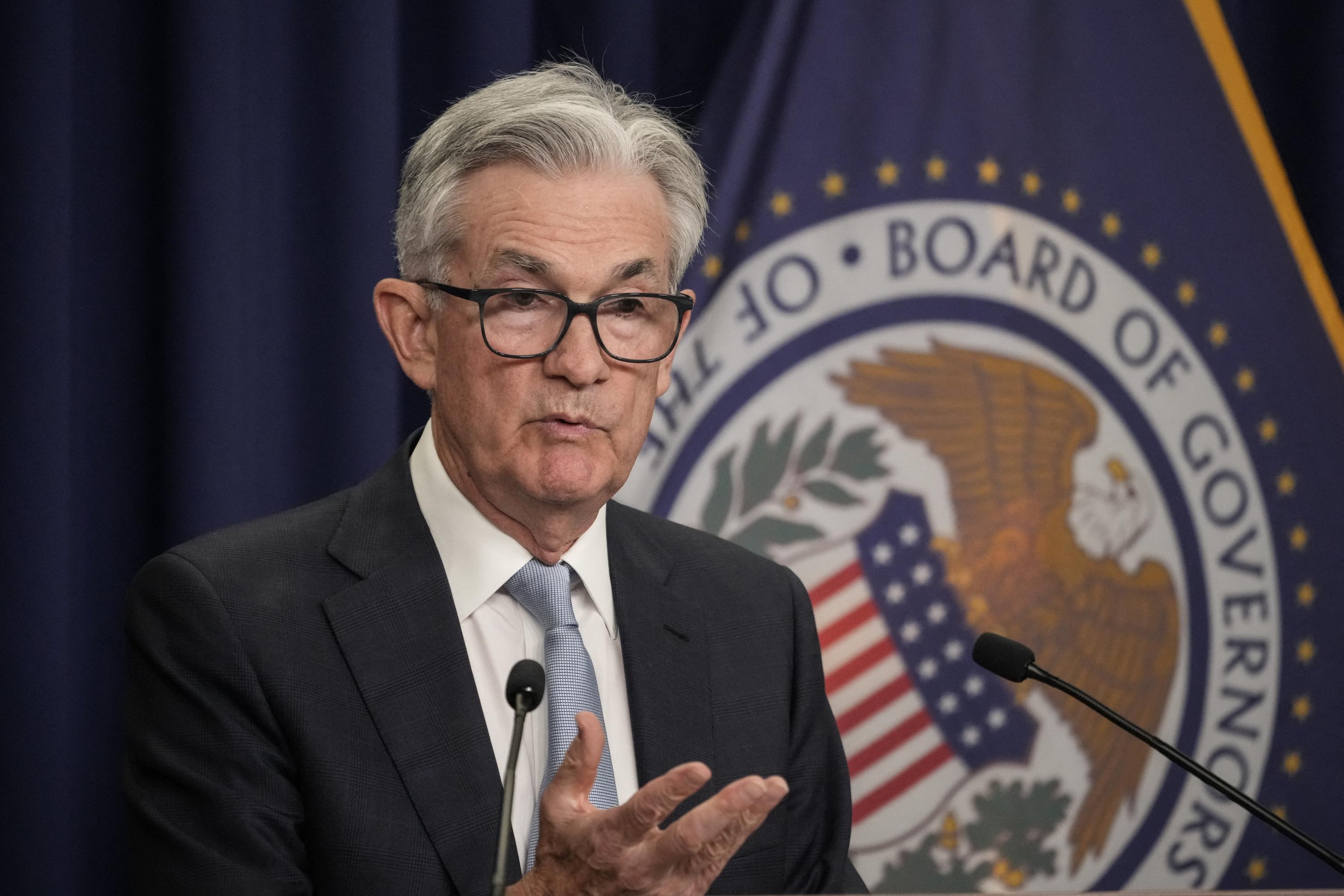 Jerome Powell, presidente de la FED.