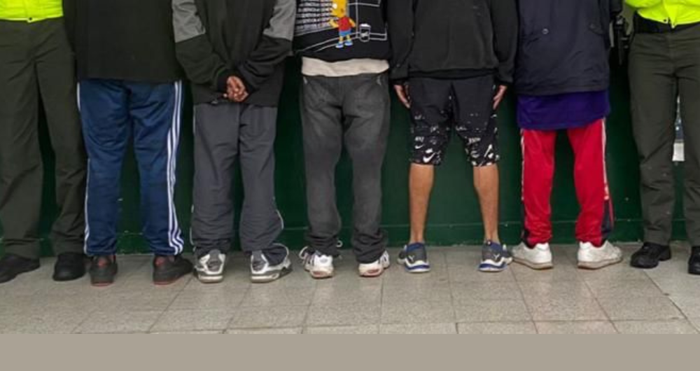 Supuesta banda integrada por menores de edad, señalada de cometer delitos en Itagüí, Antioquia.