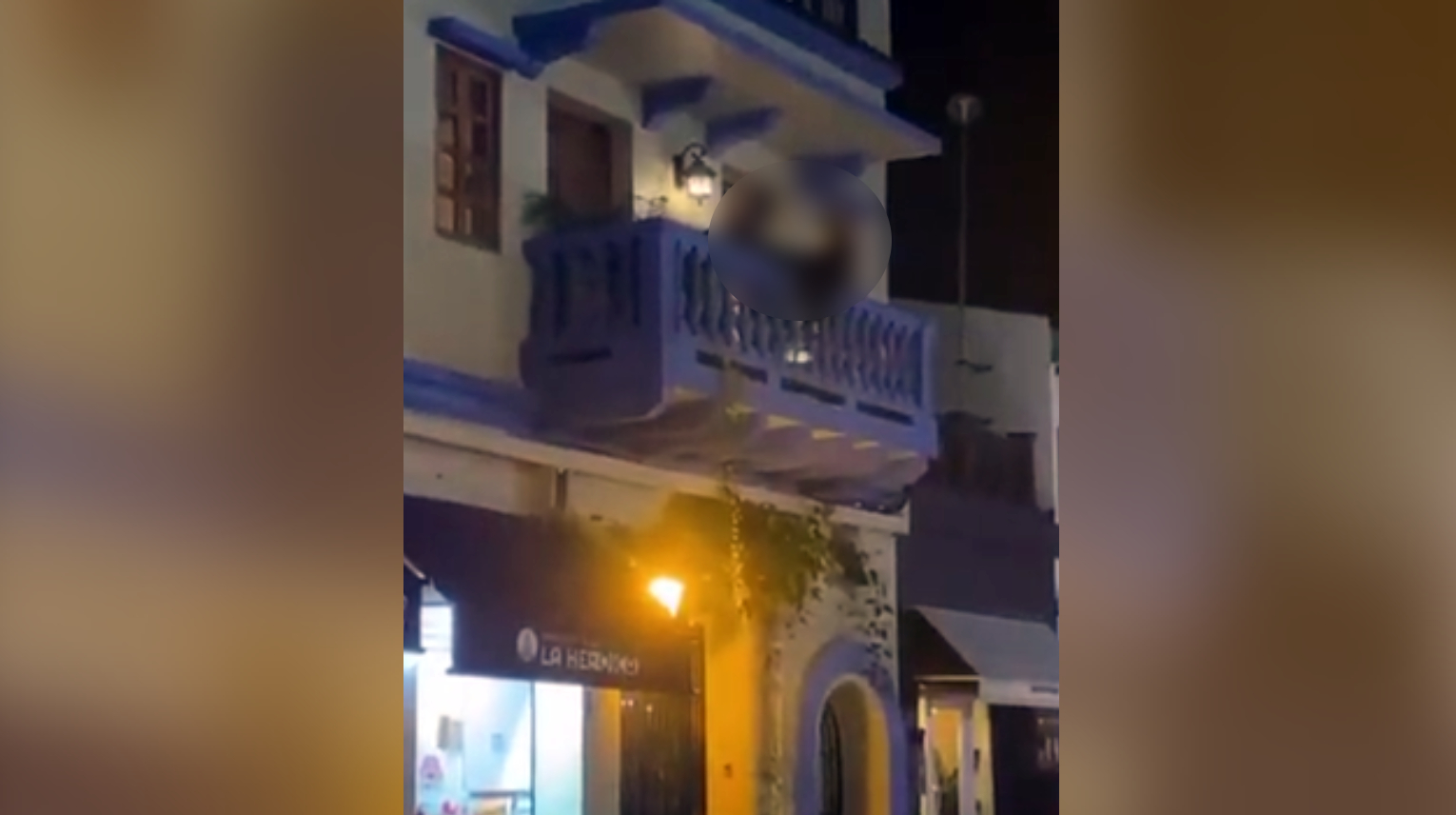 Mujer que tuvo sexo en balcón de Cartagena rompió el silencio y habló sobre  el hecho