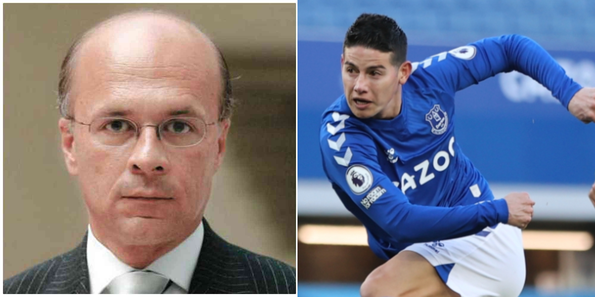 Carlos Antonio Vélez y James Rodríguez