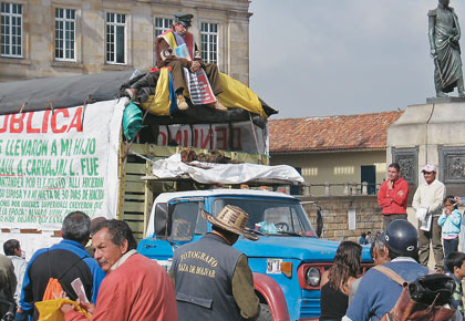 El cadáver viajero