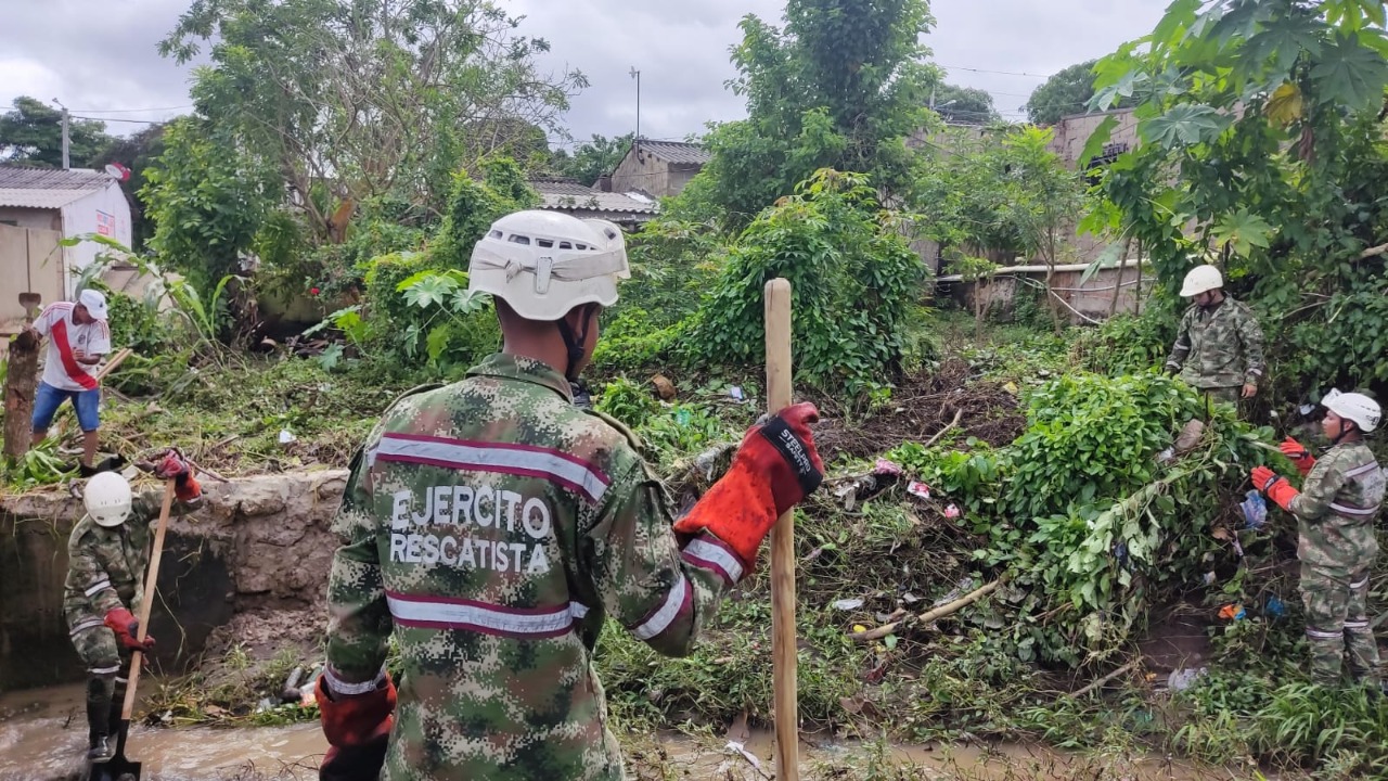 Autoridades socorren emergencias en el Atlántico.