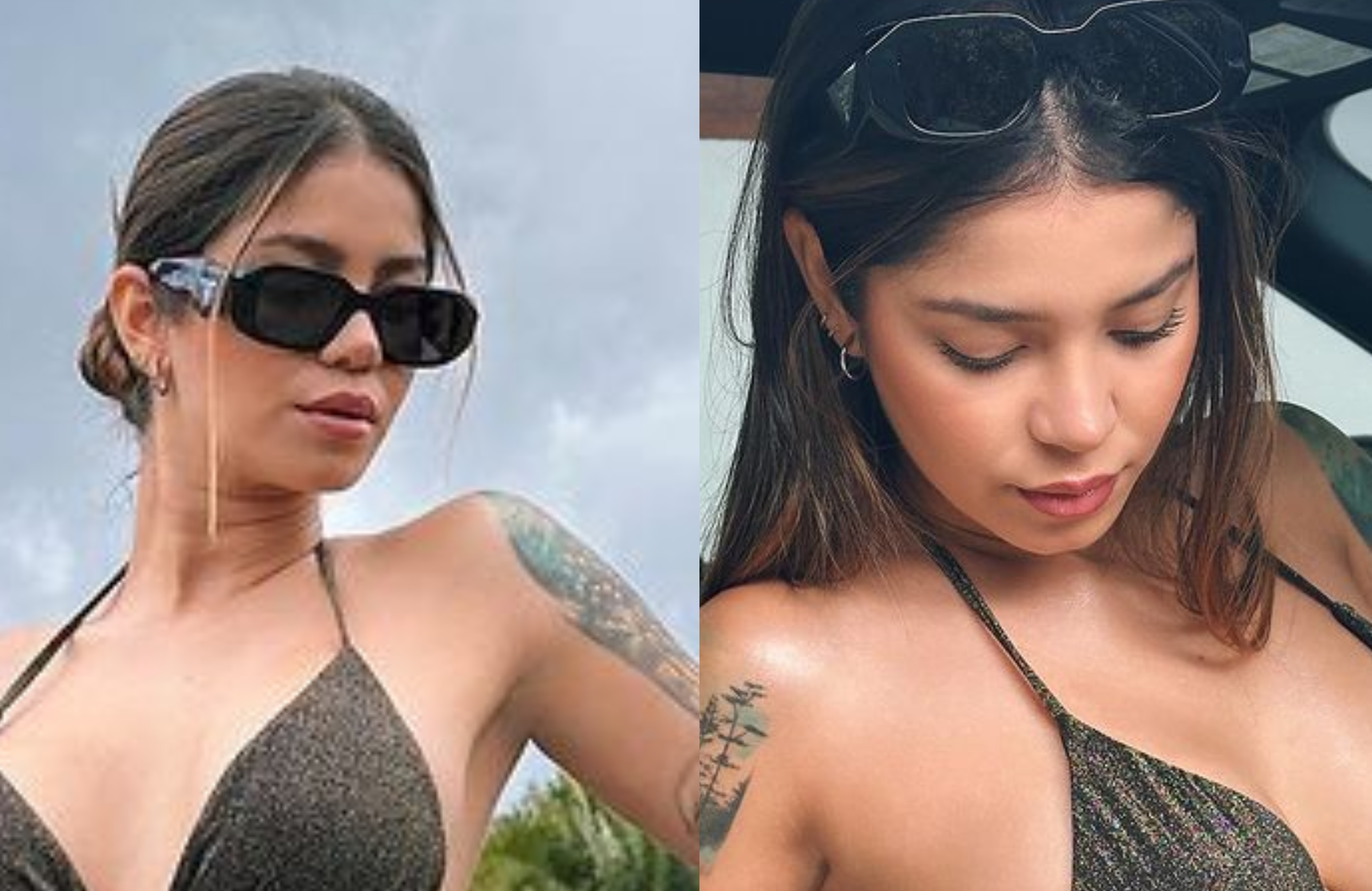 Sin brasier, Ester Expósito dejó ver un tatuaje que tenía muy bien