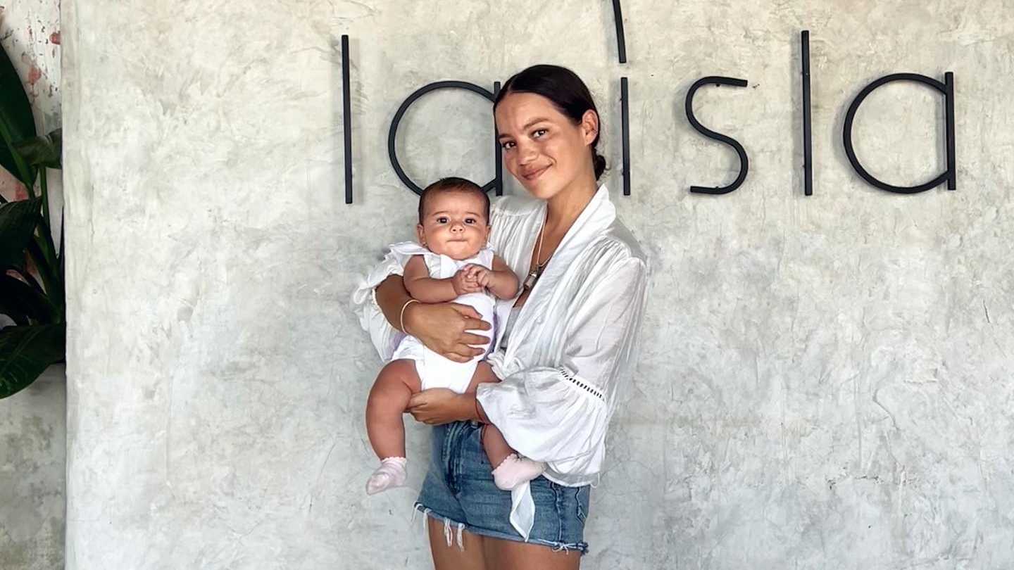 Isla cumplió ocho meses.