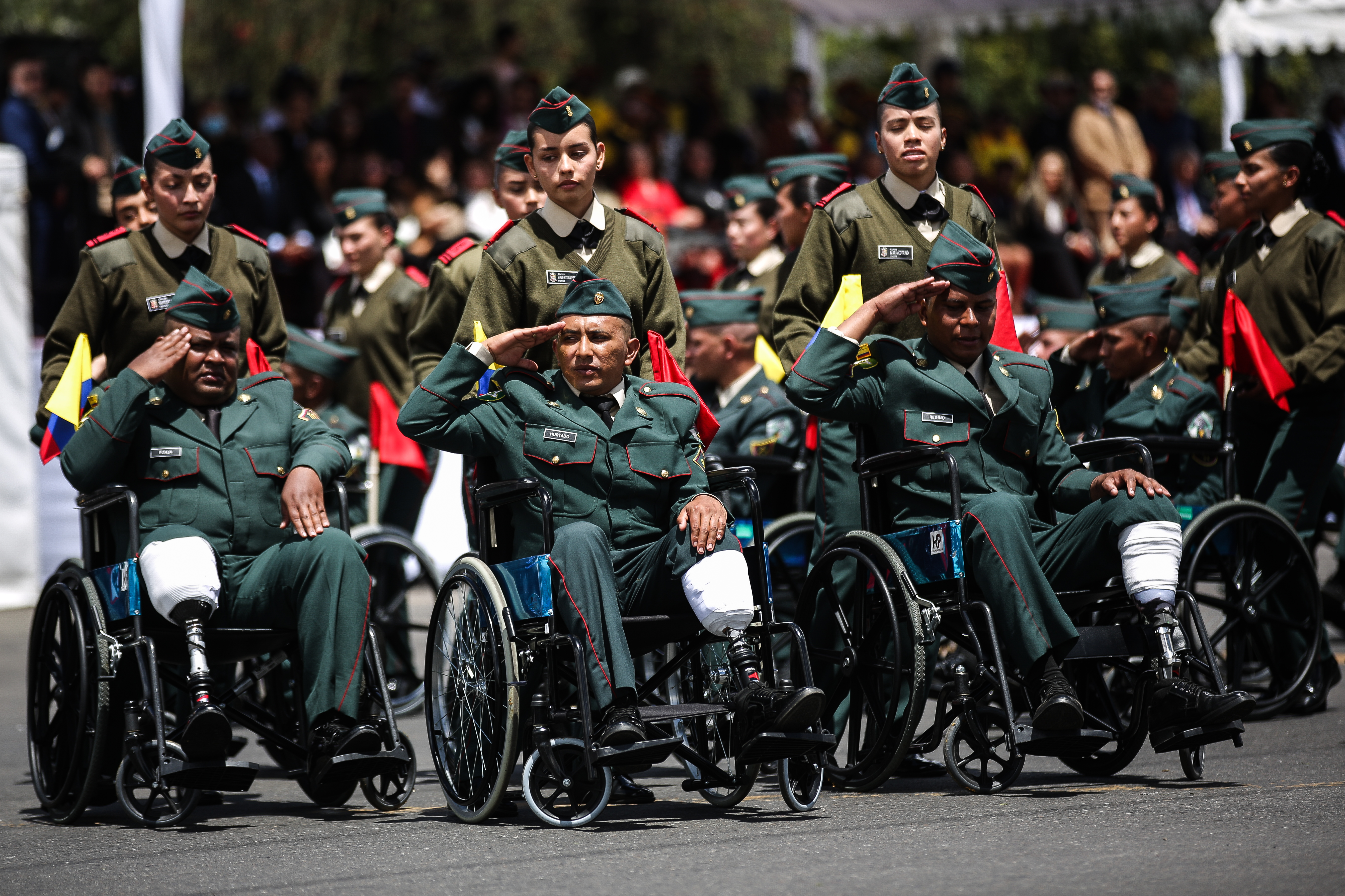 Así se vivió el desfile militar del 20 de julio en Santa Marta y Bogotá ...