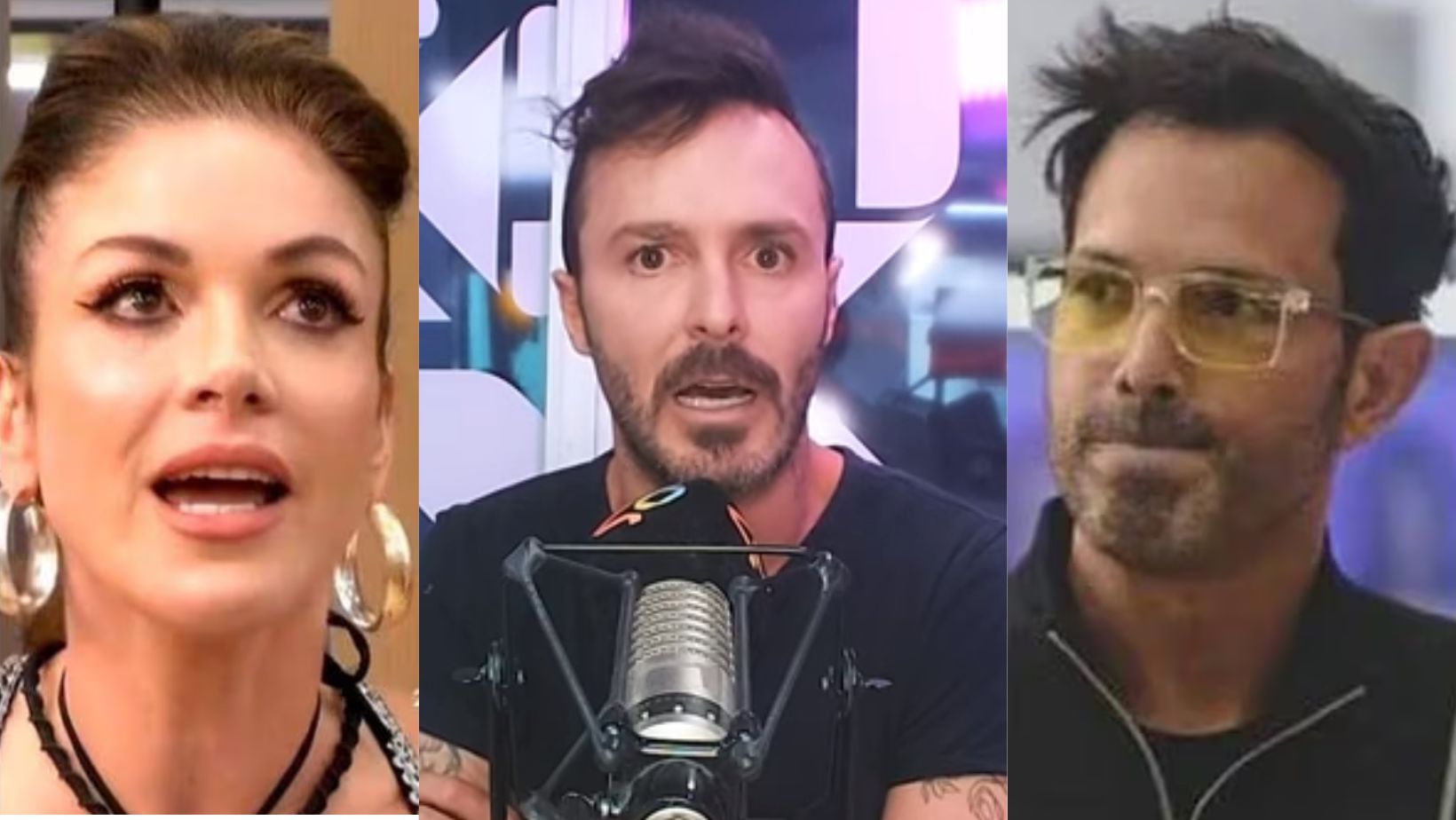 Nataly Umaña, Tatán Mejía y Alejandro Estrada