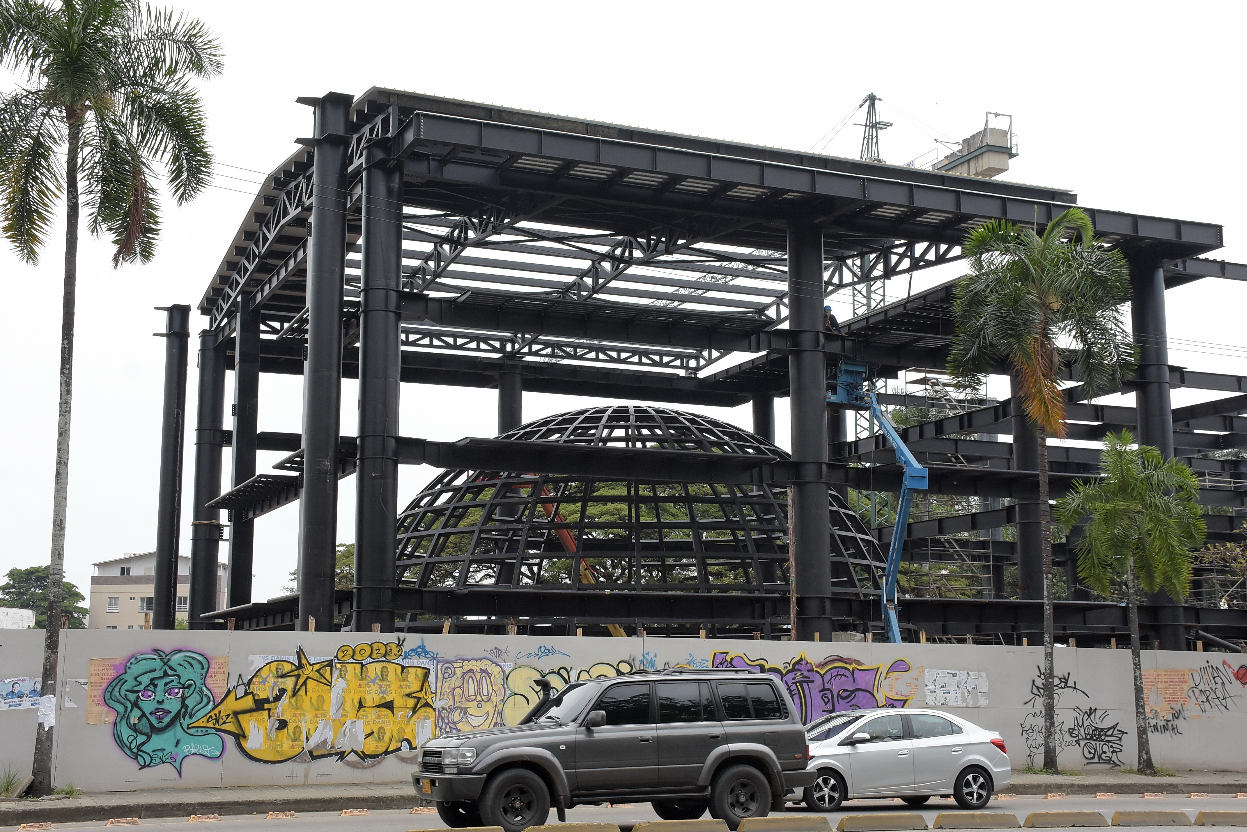 Avanzan las obras del Parque Tecnológico San Fernando.