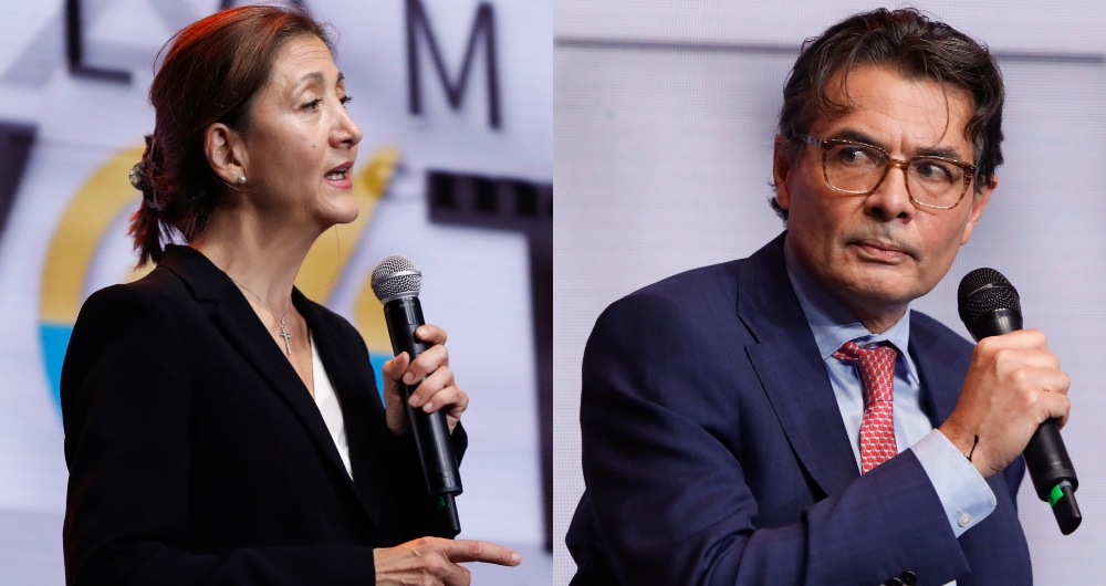 Íngrid Betancourt  y Alejandro Gaviria