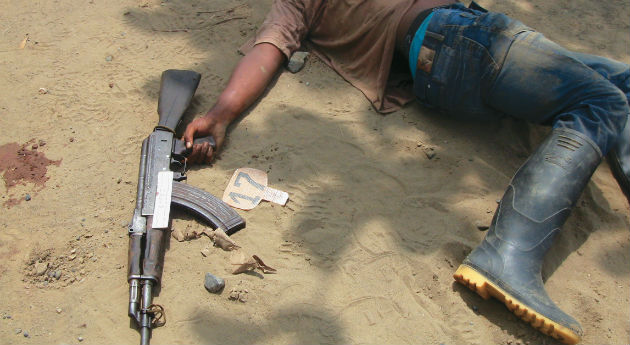 Esta fotografía es de un posible 'falso positivo' que ocurrió en Urabá. 