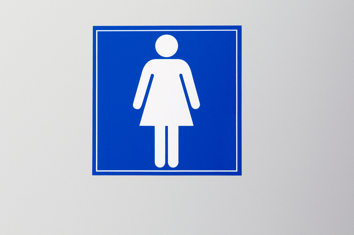 Female Restroom Sign