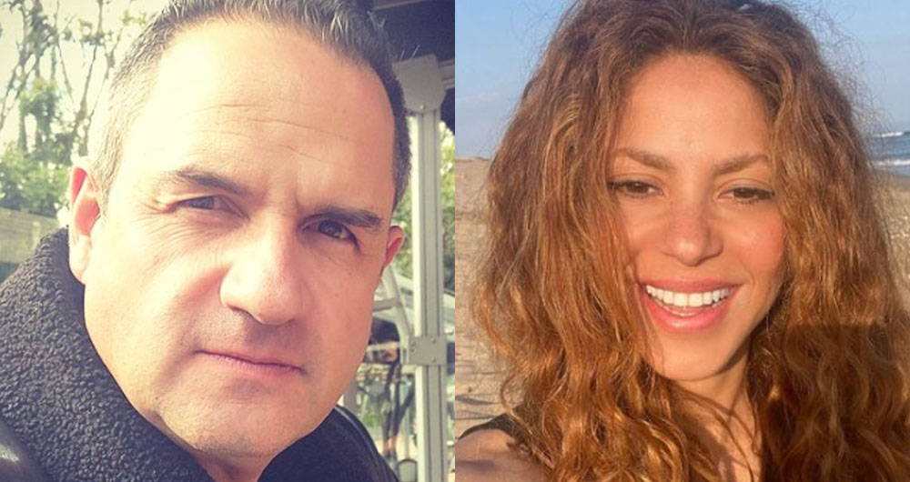 Mauricio Vélez y Shakira - Foto tomada de Instagram @shakira - @velezmauri