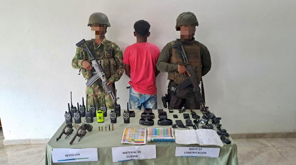 Se desmoviliza importante cabecilla del Clan del Golfo en Chocó.