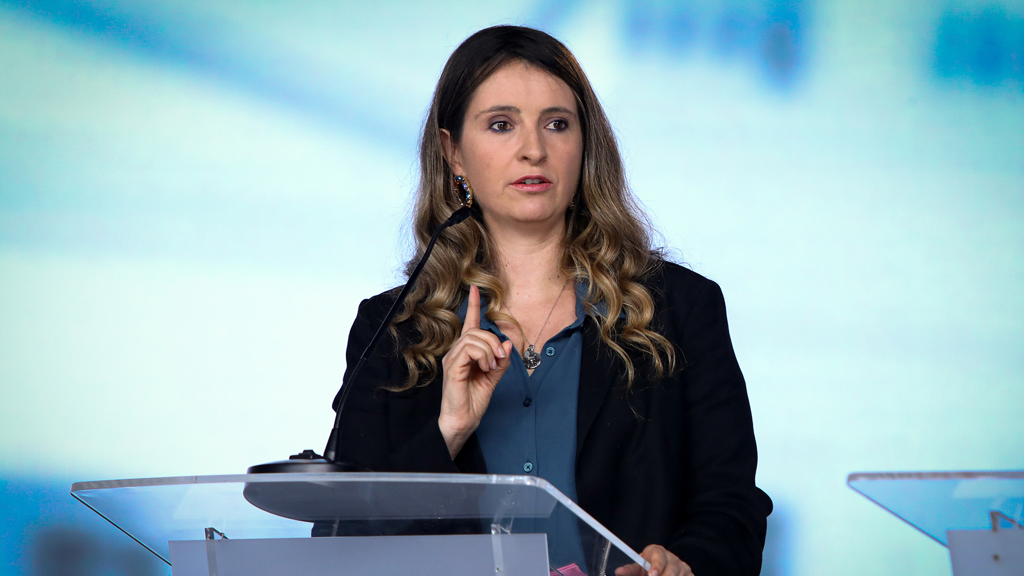 PALOMA VALENCIA DEBATE CENTRO DEMOCRATICOBOGOTA , OCTUBRE 24 DE 2021FOTOGRAFA ALEXANDRA RUIZ POVEDA 