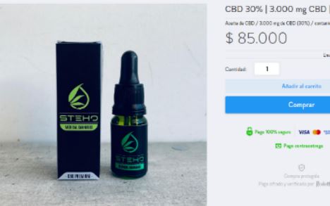 Aceite de cannabis con alerta del Invima.