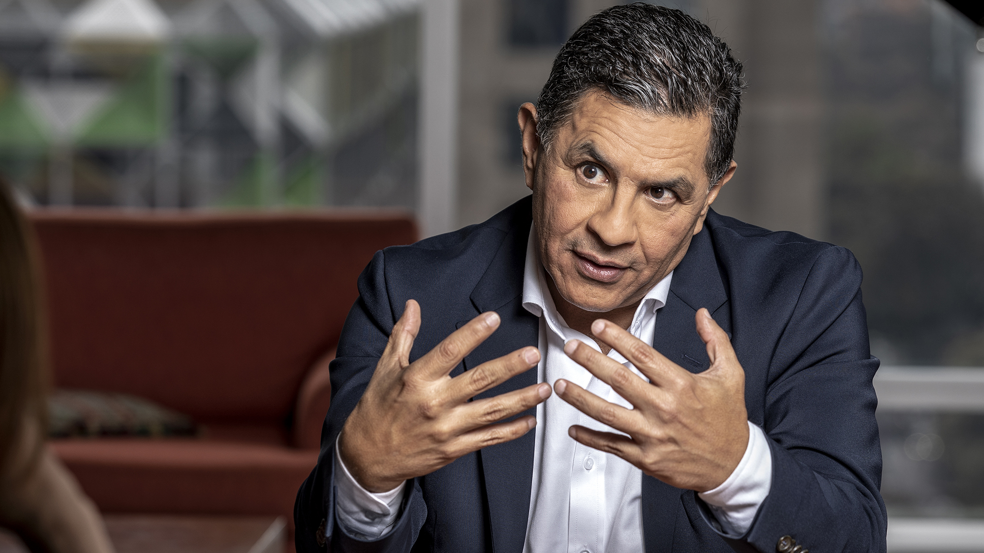 Jorge Iván Ospina. Alcalde de Cali.Bogotá Septiembre 29 de 2022.Foto: Juan Carlos Sierra-Revista Semana.