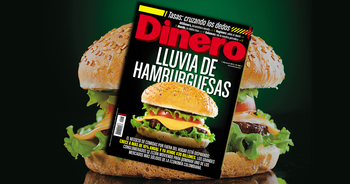 dentro y fuera del menú de hamburguesas