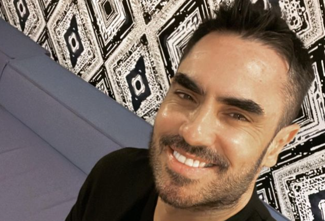 El actor inició el 2023 con vacaciones fuera del país.