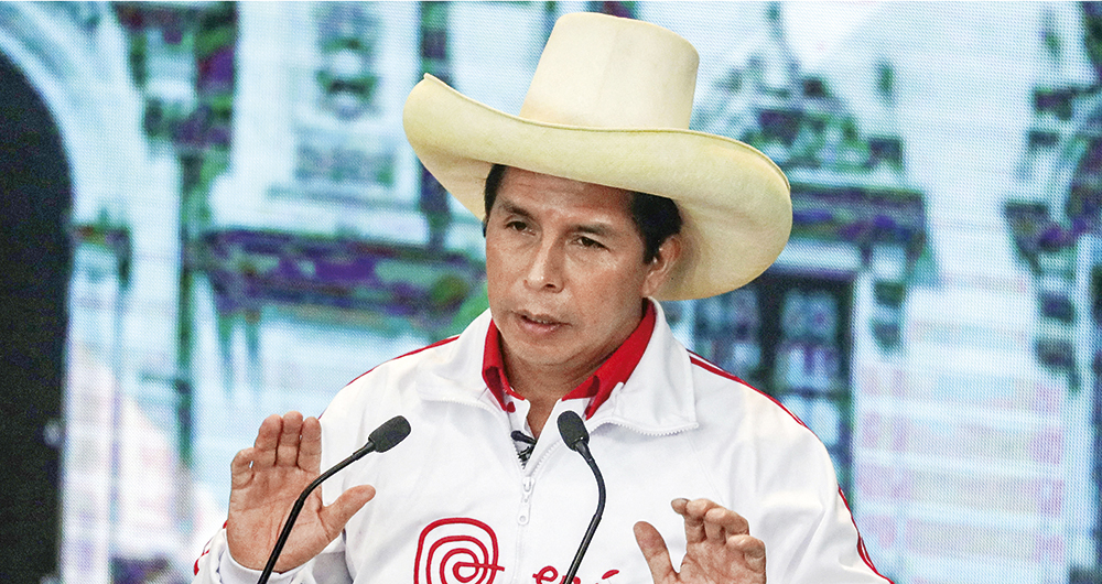 Pedro Castillo Presidente de Perú