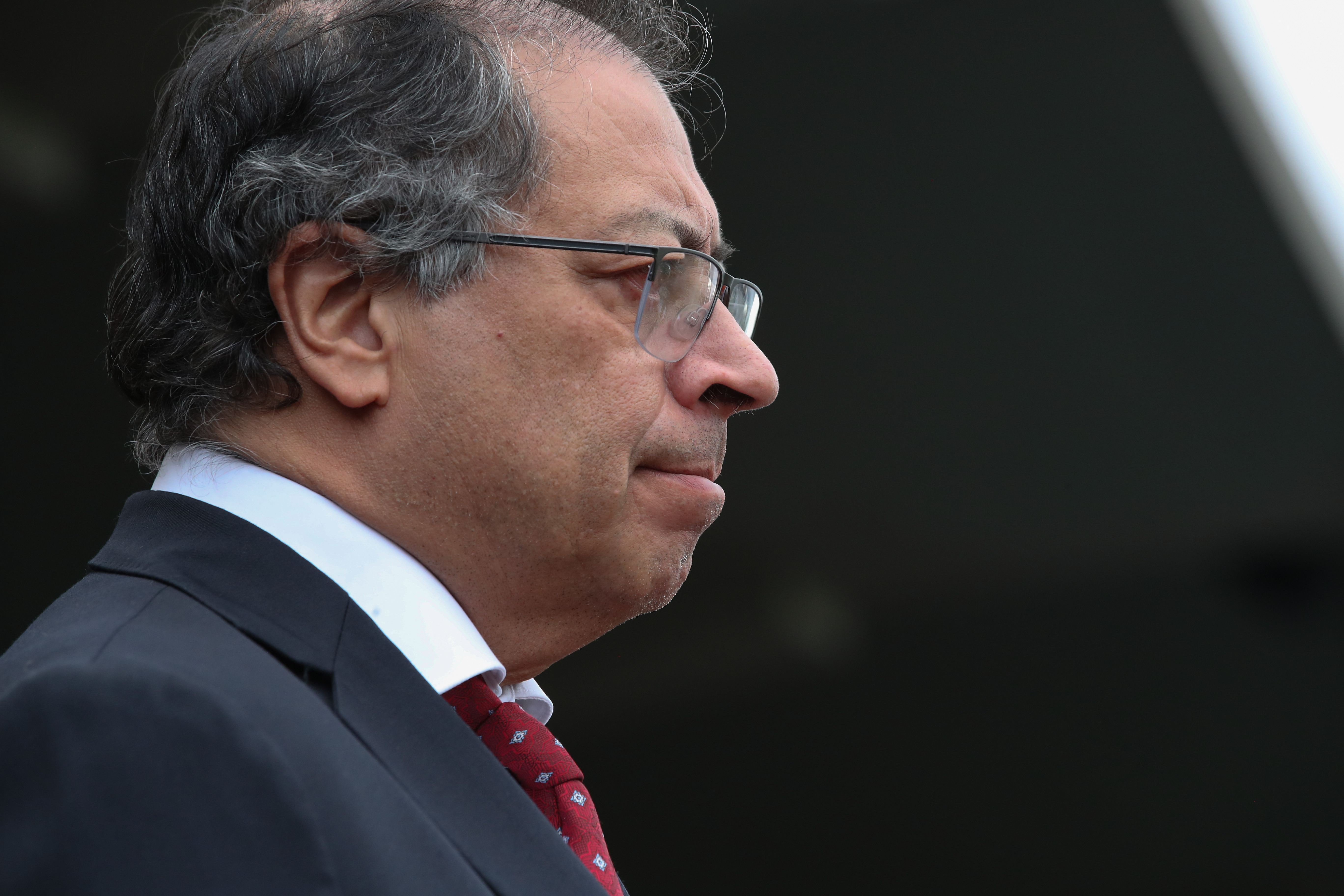 Presidente Gustavo Petro en ceremonia en la Escuela Militar de Cadetes General José María Córdova
