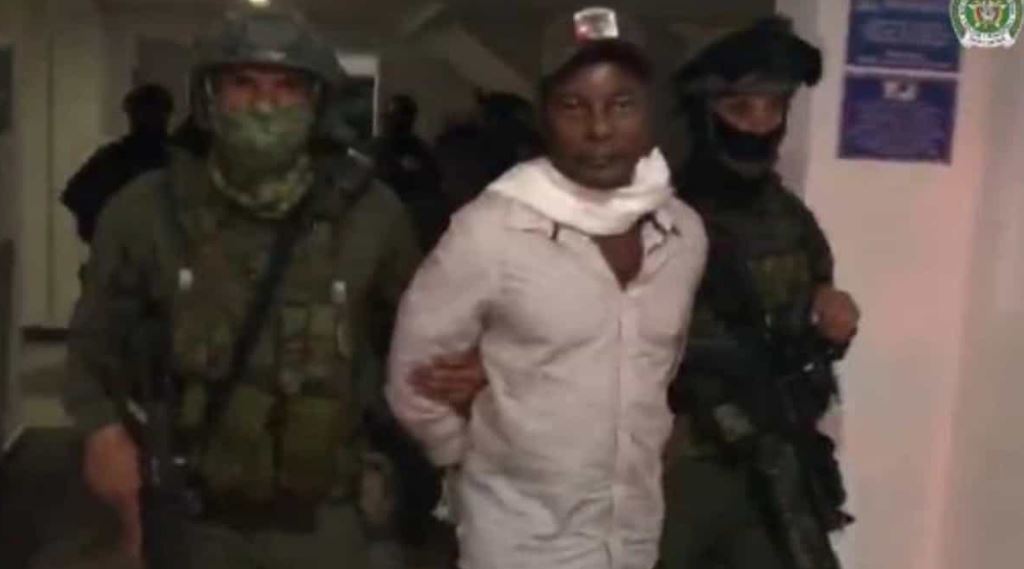 Matamba, narcotraficante y jefe de la banda La Cordillera, se fugó de la cárcel La Picota de Bogotá.