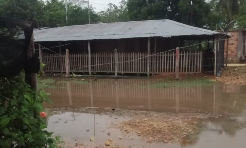 Las afectaciones se presentan en el sector del Bajo Simacota.